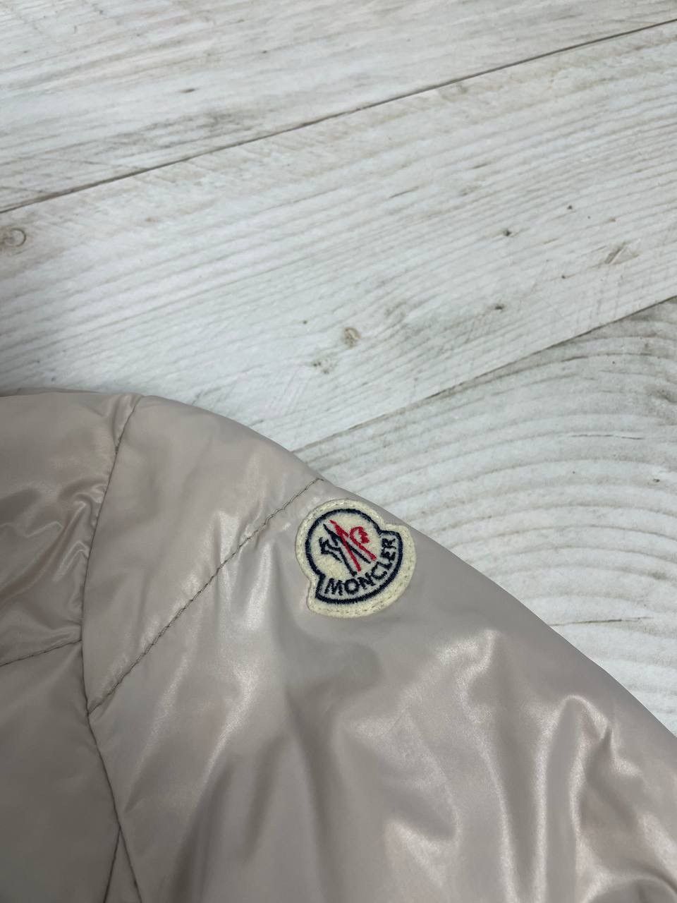 Moncler Vintage Moncler Indre Giubboto Women Puffer Jacket Beige Size XS / US 0-2 / IT 36-38 - 4 Thumbnail
