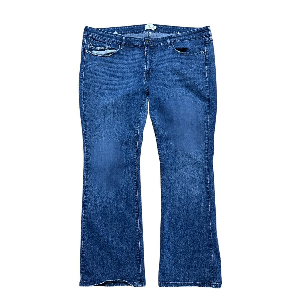 Levi's Women’s Levi’s Slight Curve Boot Blue Denim Jeans Size 38" / US 16 / IT 52 - 1 Thumbnail