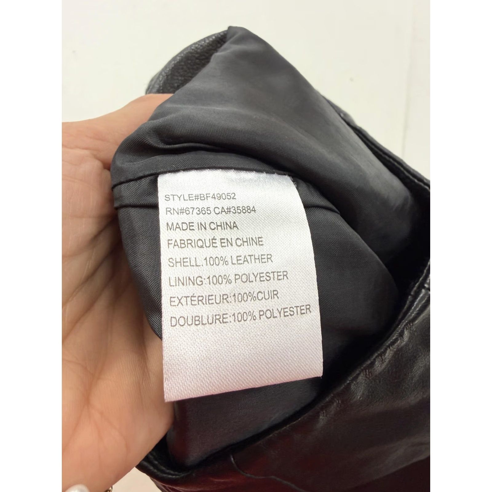 BB Dakota BB Dakota Skirt Womens 8 Black Leather Mini Lined Pockets Back Zip A-Line Size 30" / US 8 / IT 44 - 3 Thumbnail