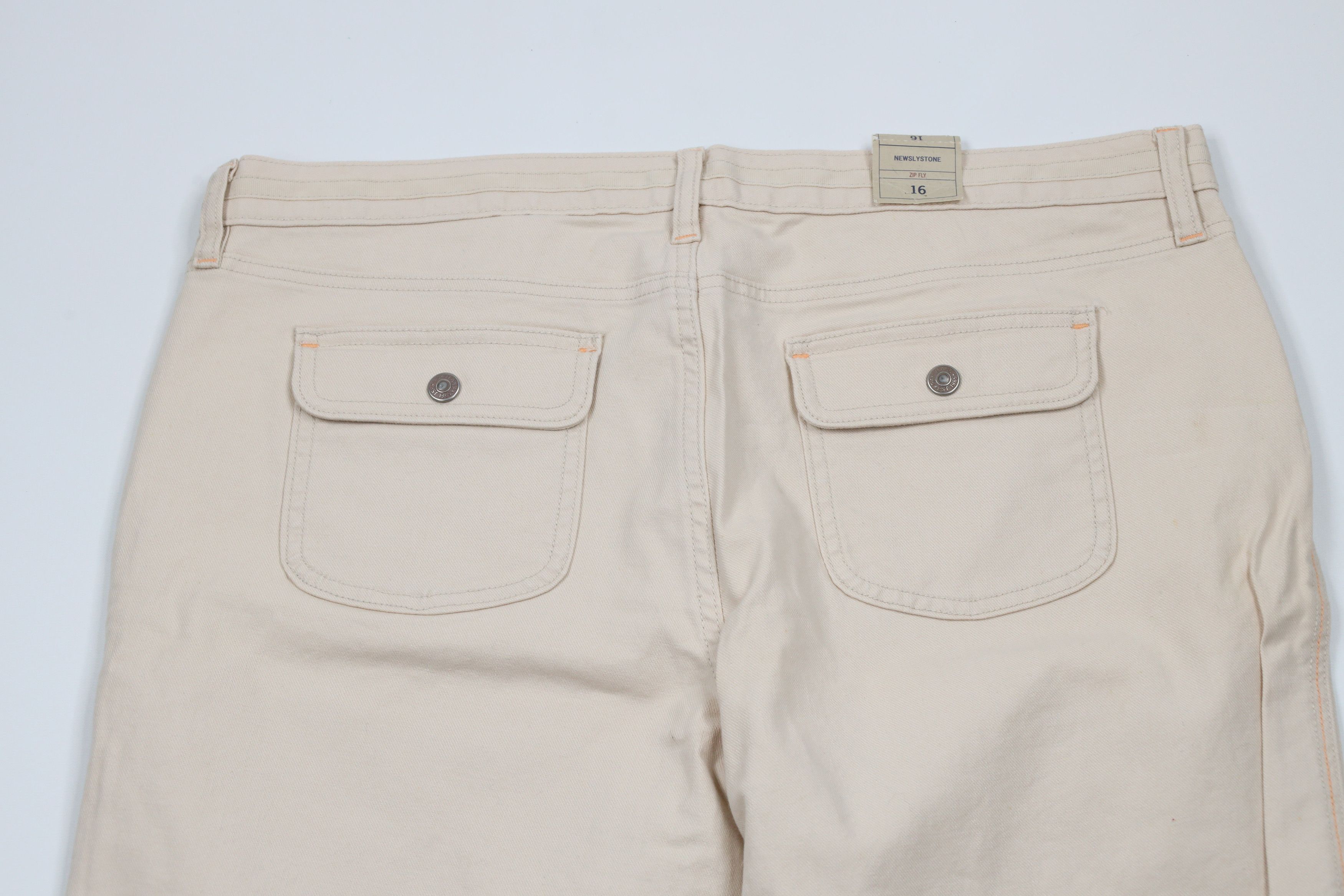 Gap × Vintage Deadstock Vintage Y2K Gap Flared Wide Leg Bell Bottoms Jeans Size 38" / US 16 / IT 52 - 9 Thumbnail