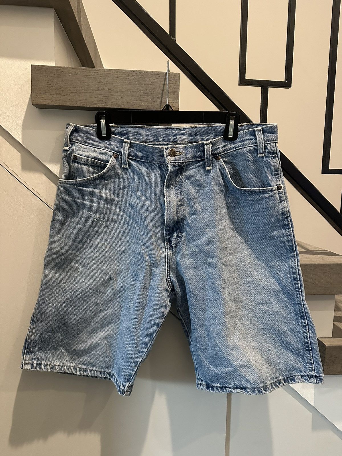 Dickies Dickies Blue Denim Shorts Size US 34 / EU 50 - 1 Thumbnail