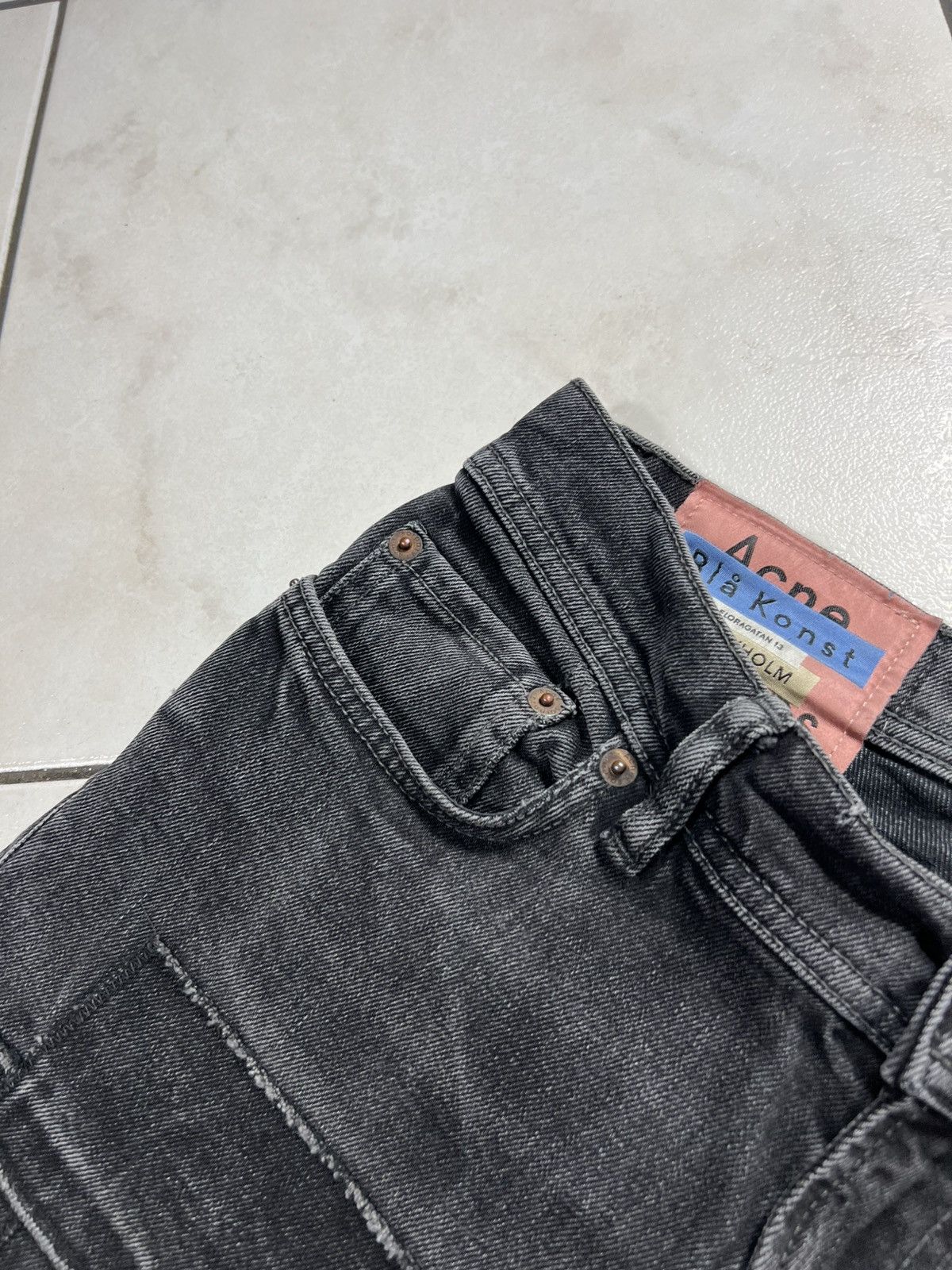 Acne Studios Acne Studios bla konst north black patch jeans patchwork Size US 29 - 15 Thumbnail