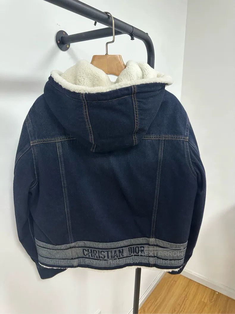 Dior Dior Blue lambskin coat Size XXS / US 00 / IT 34 - 2 Thumbnail