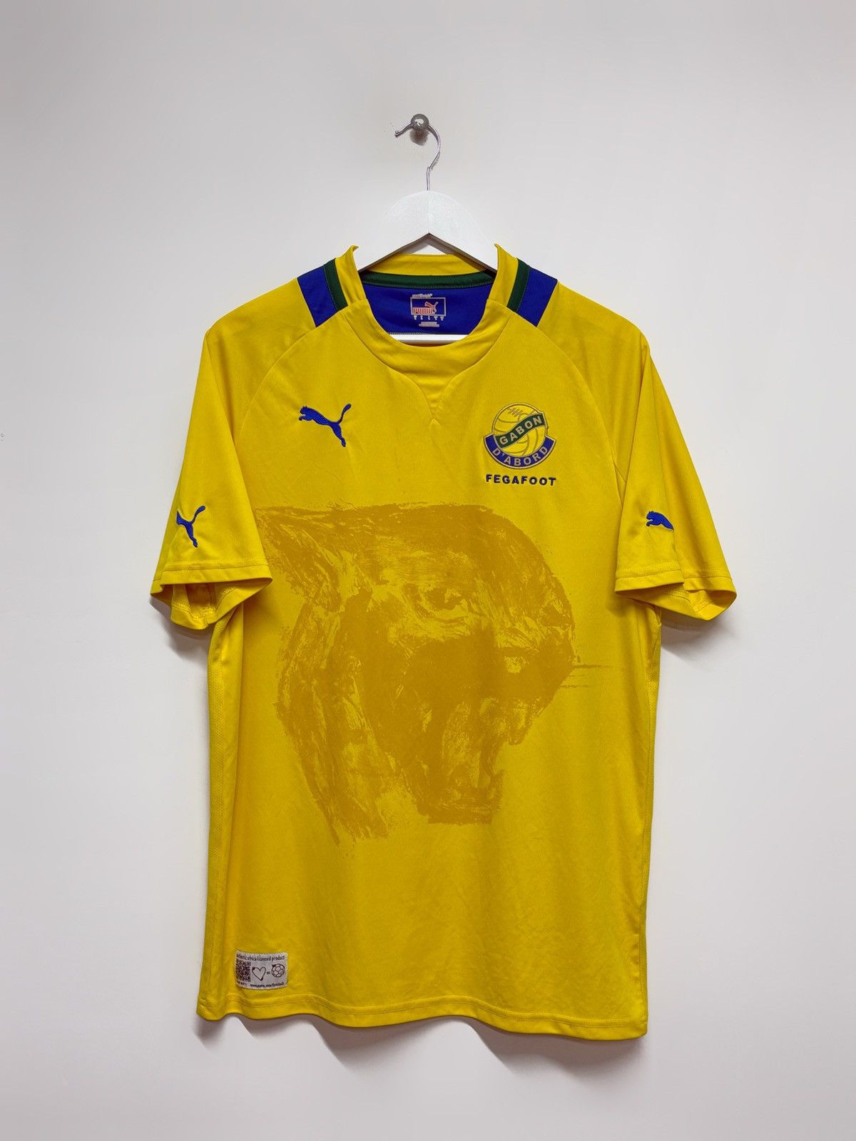 Puma Gabon 2011/12 African National Team Football Shirt