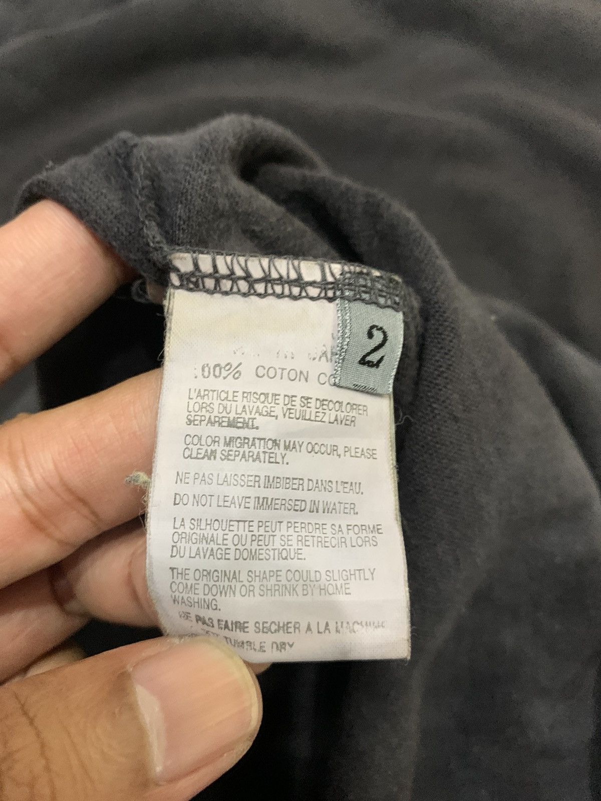 Yohji Yamamoto 🔥VTG WASHED YYPH L/S SHIRTS Size US L / EU 52-54 / 3 - 9 Thumbnail