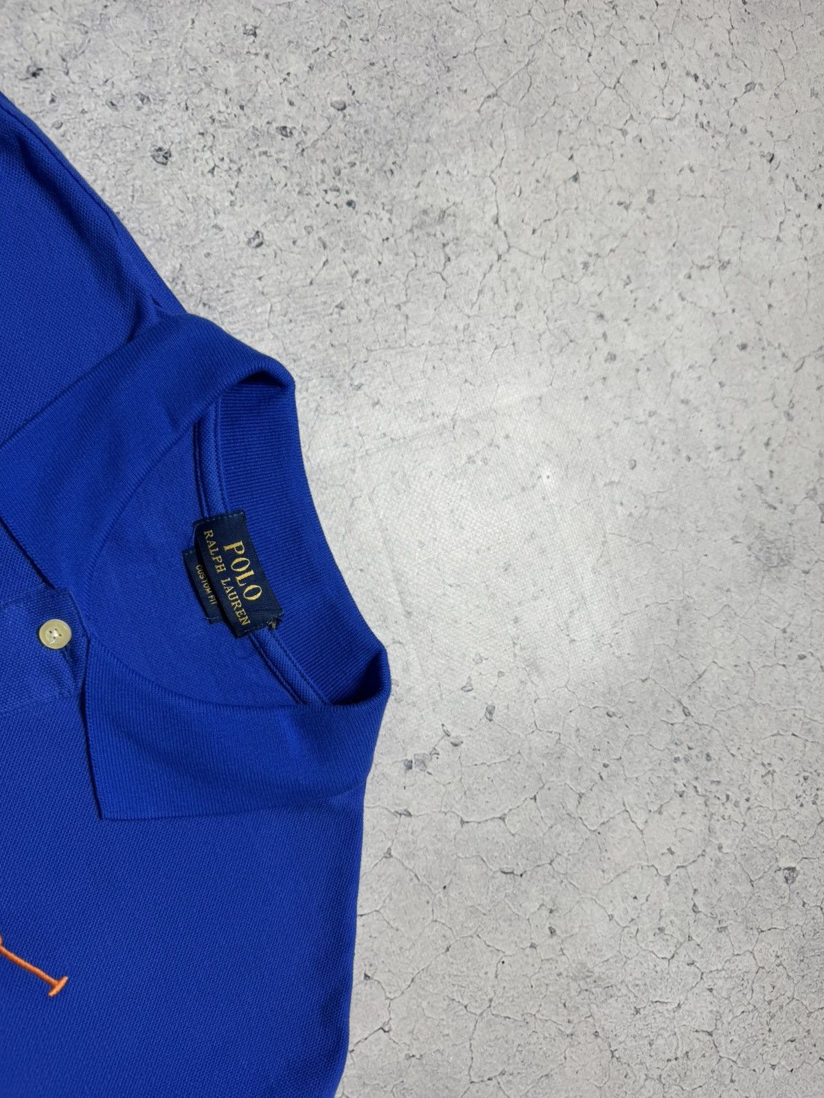 Polo Ralph Lauren Polo Ralph Lauren Blue Big Pony Vintage Polo Shirt Size US S / EU 44-46 / 1 - 4 Thumbnail