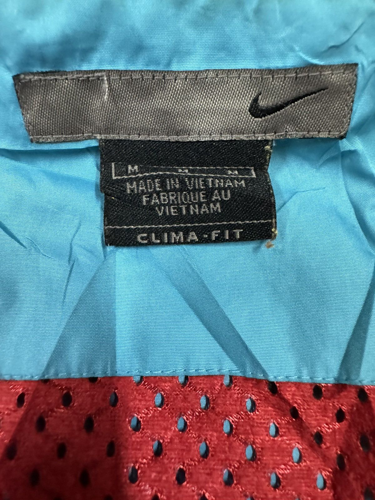 Nike × Vintage Vtg🔥Y2k Nike Blue Ocean Goprcore Hoodies Zipper Jacket Size US M / EU 48-50 / 2 - 15 Thumbnail