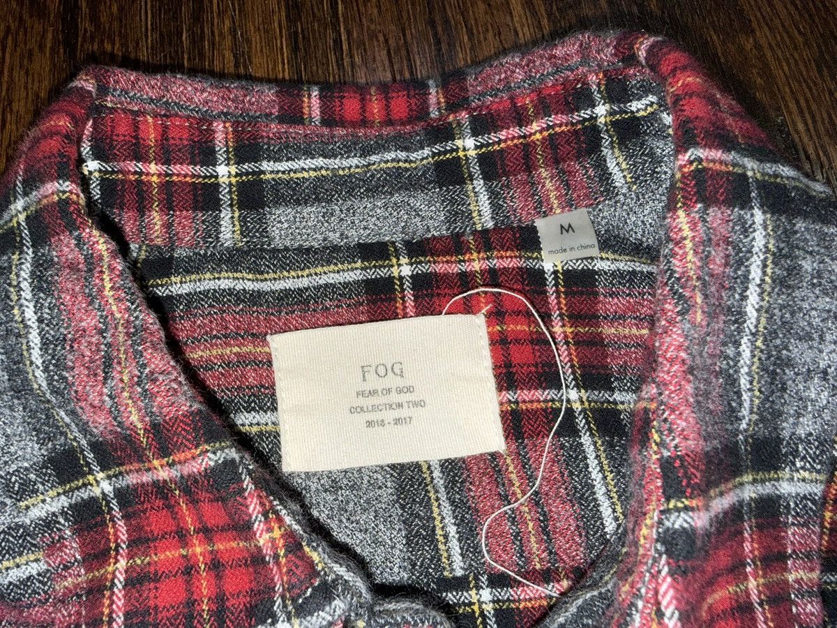 Fear of God Fear of God 2nd Collection Flannel Button-Up Shirt Sz M Size US M / EU 48-50 / 2 - 2 Thumbnail