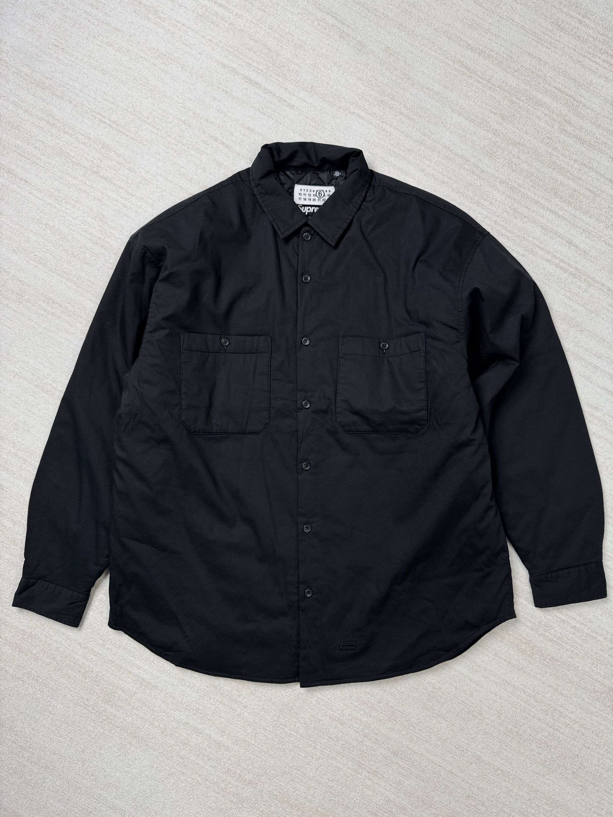 【最終価格】Supreme x MM6 Padded Shirt L Supreme MM6 Maison Margiela Padded Shirt (SS24) - $168