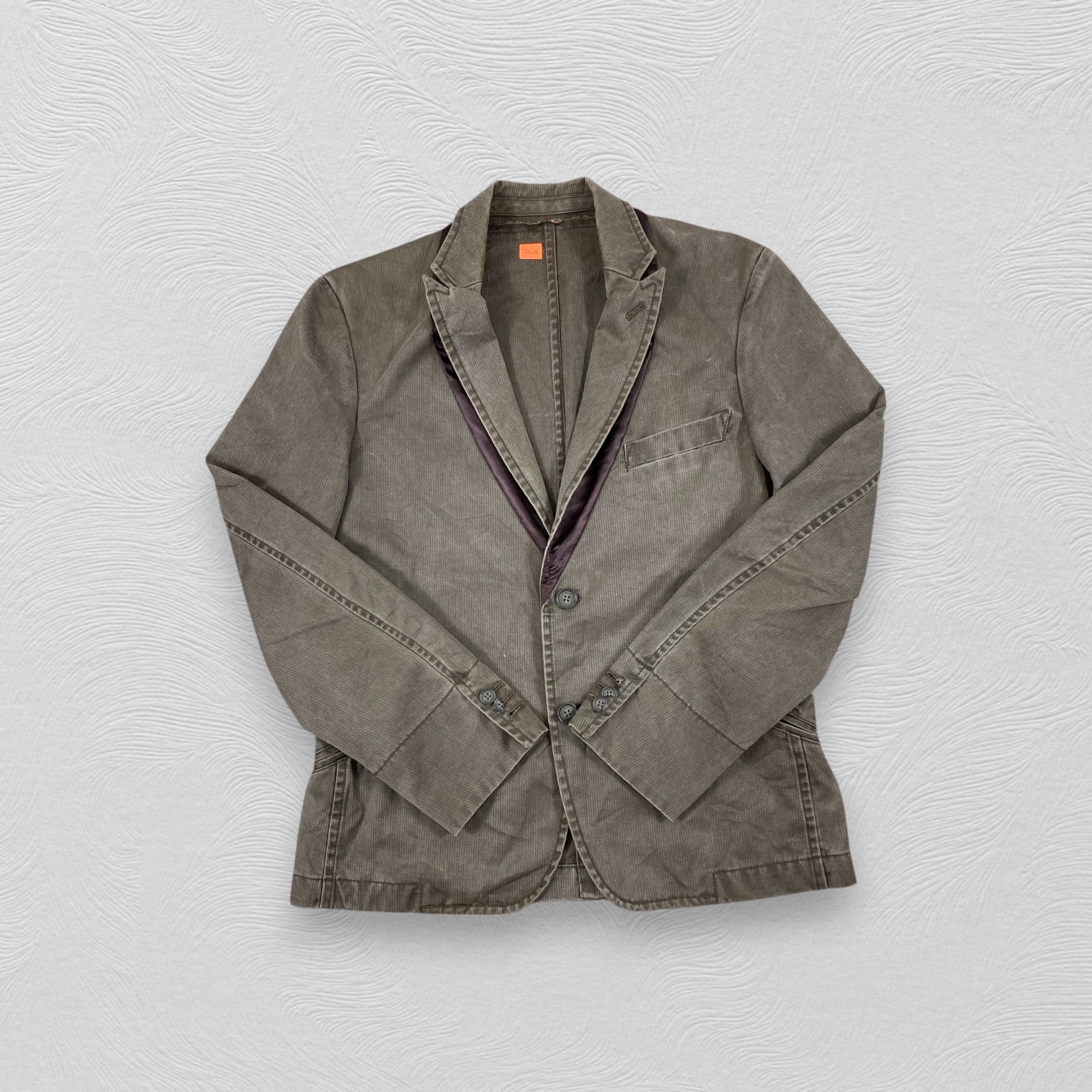 Japanese Brand 💥PPFM Slim Fit Blazer Single Breasted - J449 Size 36S - 4 Thumbnail