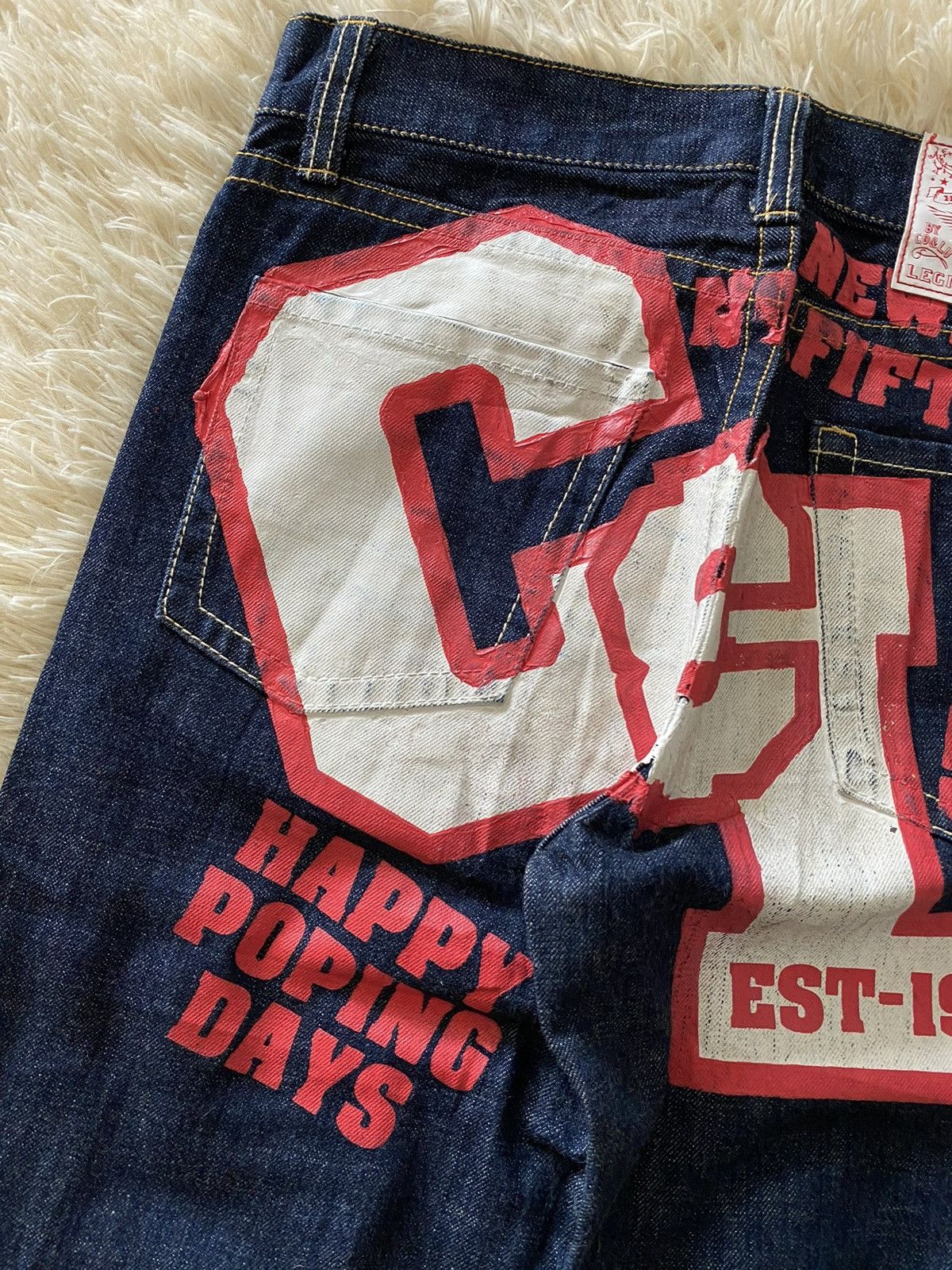 Hysteric Glamour Final Drop‼️ Co & Lu Big Spell Evisu Daicock Size US 30 / EU 46 - 10 Thumbnail