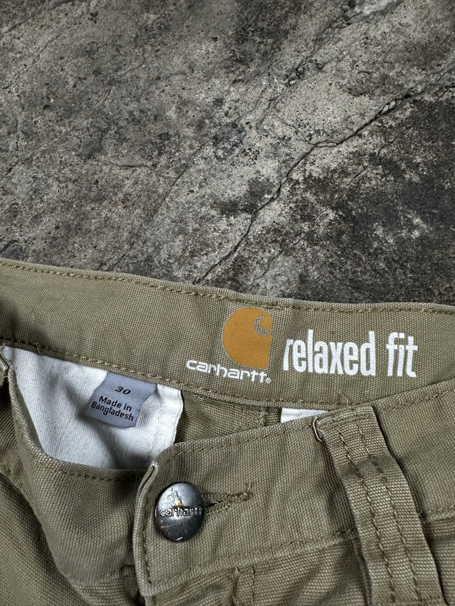 Carhartt 00s Vintage Carhartt Cargo Shorts Workwear Size US 30 / EU 46 - 5 Thumbnail