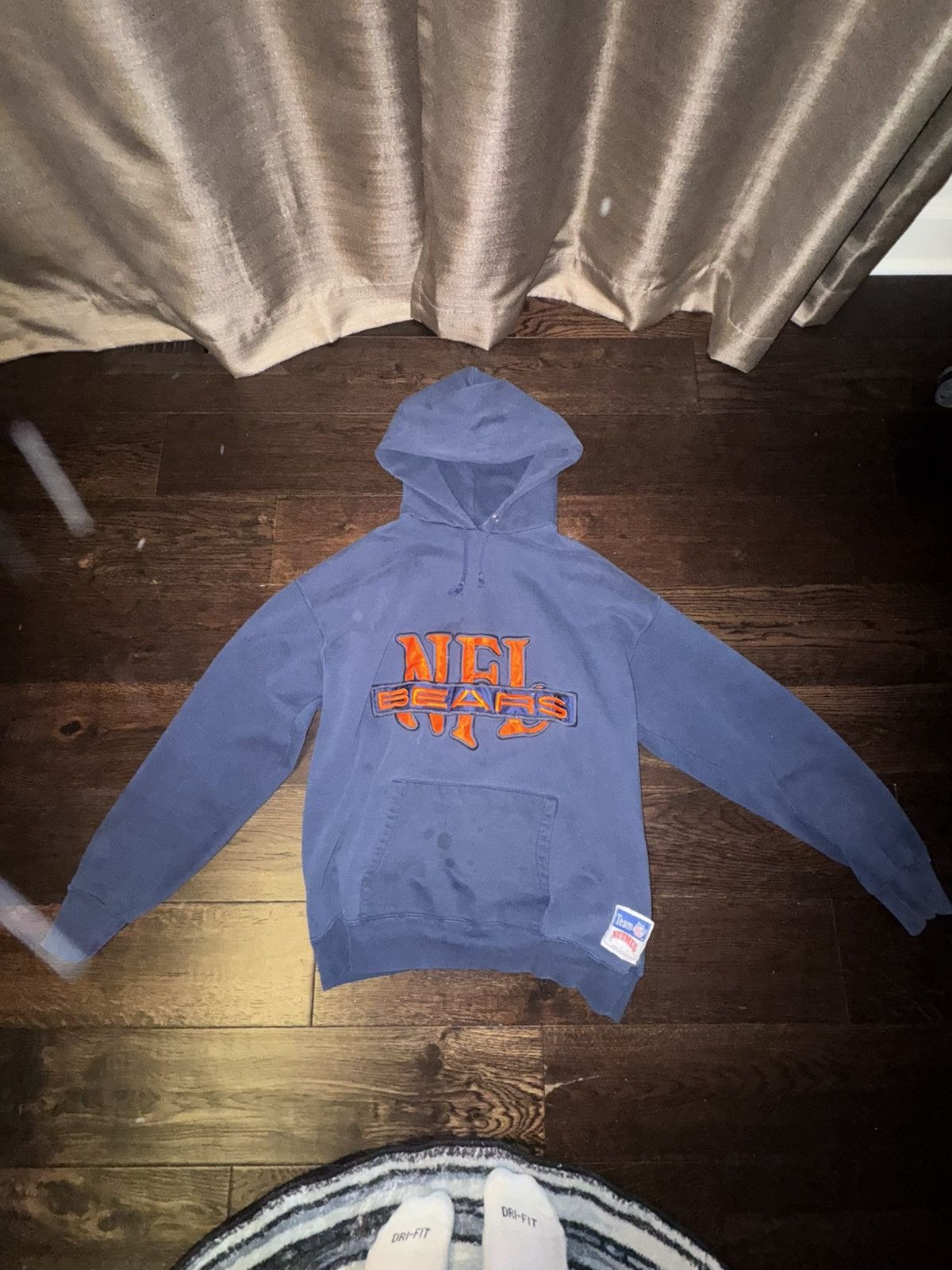 NFL Chicago bears Vintage Nutmeg Hoodie Size L / US 10 / IT 46 - 1 Thumbnail