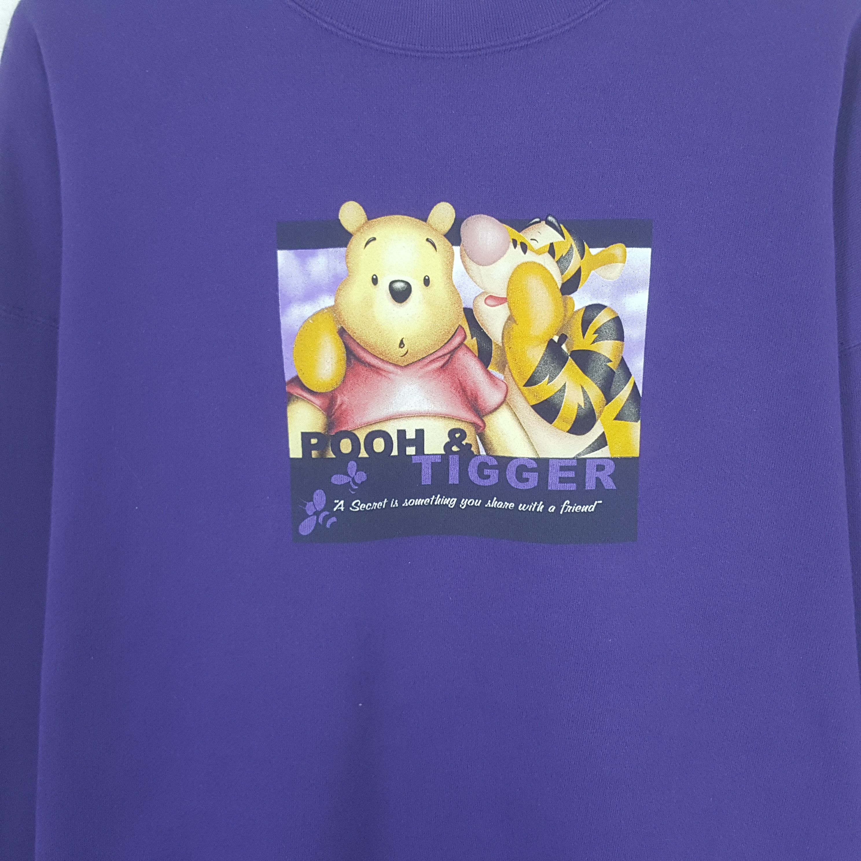 Disney Vintage The Disney Store Pooh & Tigger Sweatshirt Size US XXL / EU 58 / 5 - 2 Thumbnail