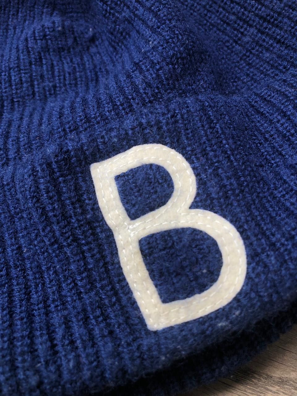 ANACHRONORM Anachronorm Decho Beanie Hat Logo B Worker Japan Made Size ONE SIZE - 4 Thumbnail
