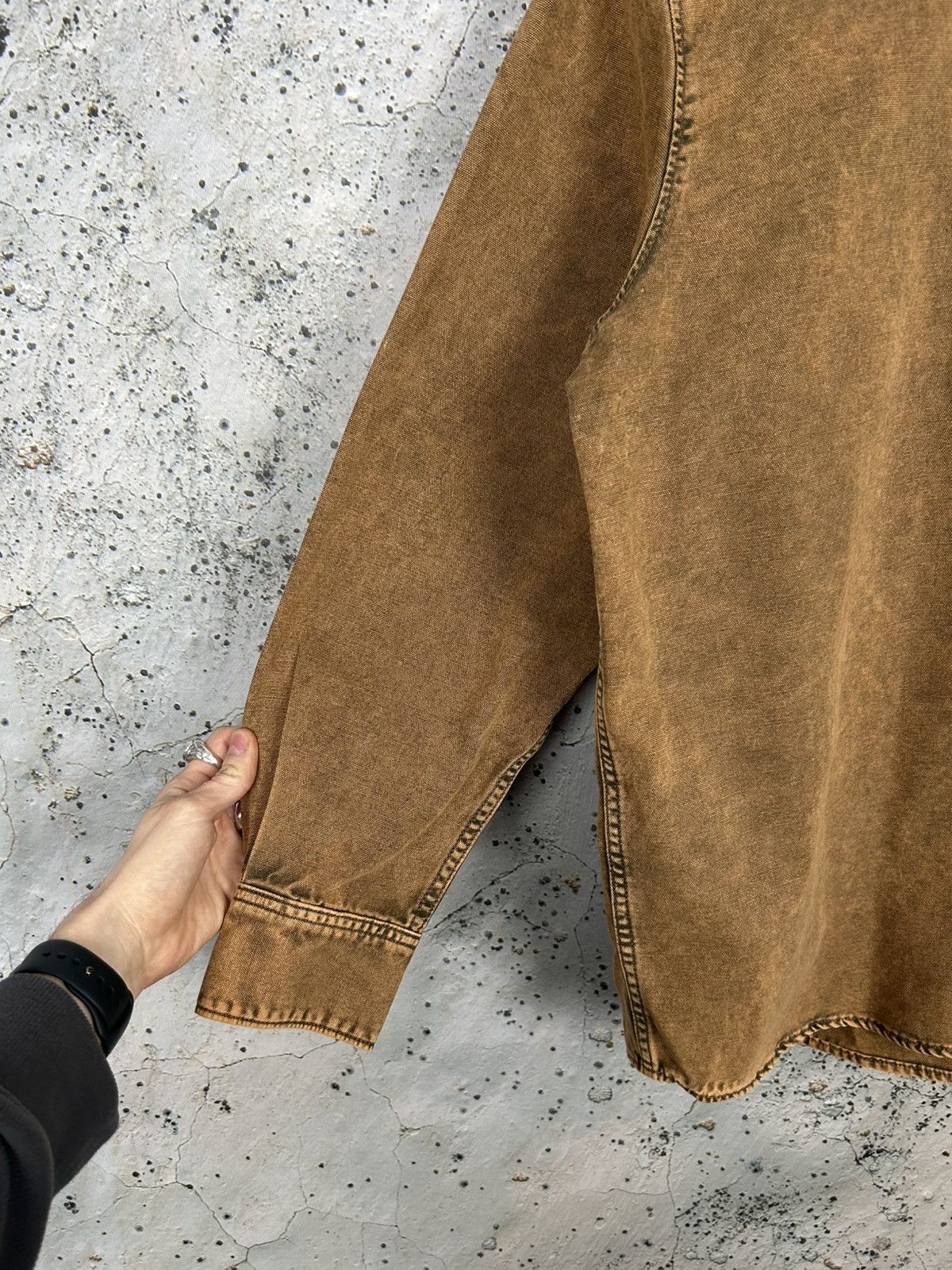 Weekday Weekday Malcon Overdyed Overshirt Streetwear Skate Rock Size US M / EU 48-50 / 2 - 4 Thumbnail