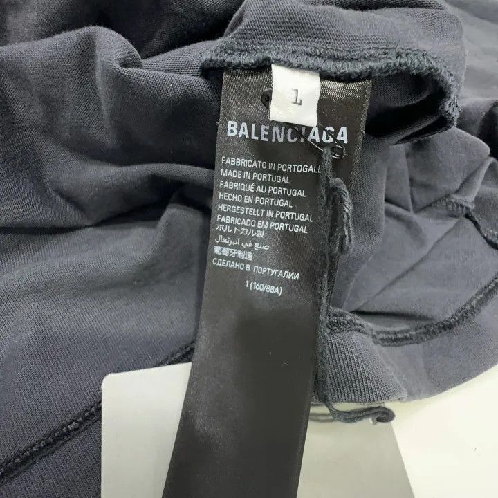 Balenciaga Balenciaga Long Sleeve Logo Graphic T-Shirt 0079-2507 Size US L / EU 52-54 / 3 - 4 Thumbnail