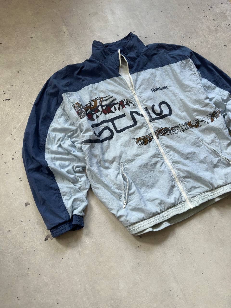 Reebok × Vintage Reebok Vintage Baggy Olympic Jacket Size US M / EU 48-50 / 2 - 2 Thumbnail