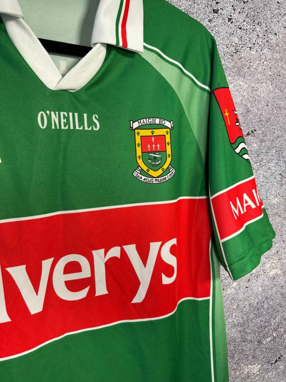 O'Neills × Vintage O'neills Maigh EO Mayo GAA 2004 Home Top Jersey Men's Size US S / EU 44-46 / 1 - 8 Thumbnail