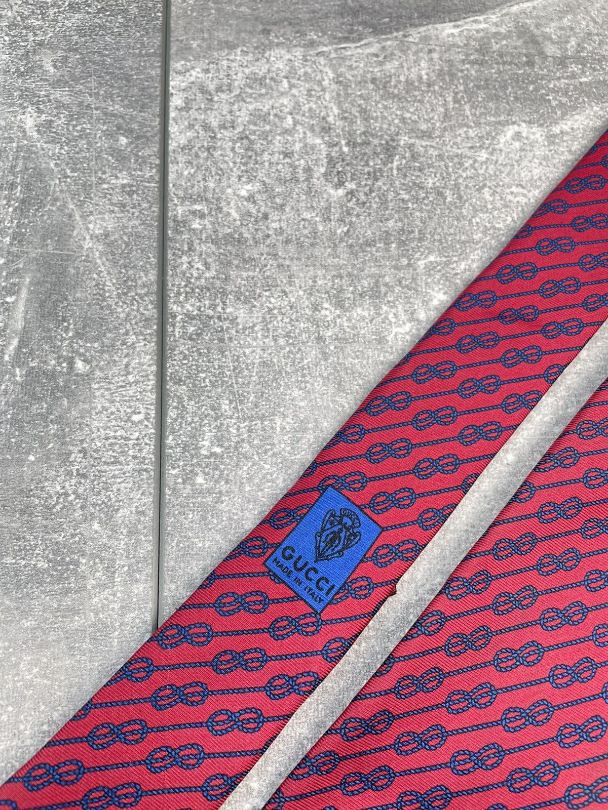 Gucci Gucci Silk Tie Mens Made in Italy Size ONE SIZE - 4 Thumbnail