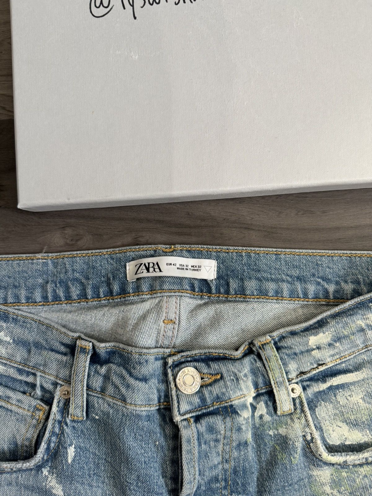 Zara Zara Painter Denim Size US 32 / EU 48 - 3 Thumbnail