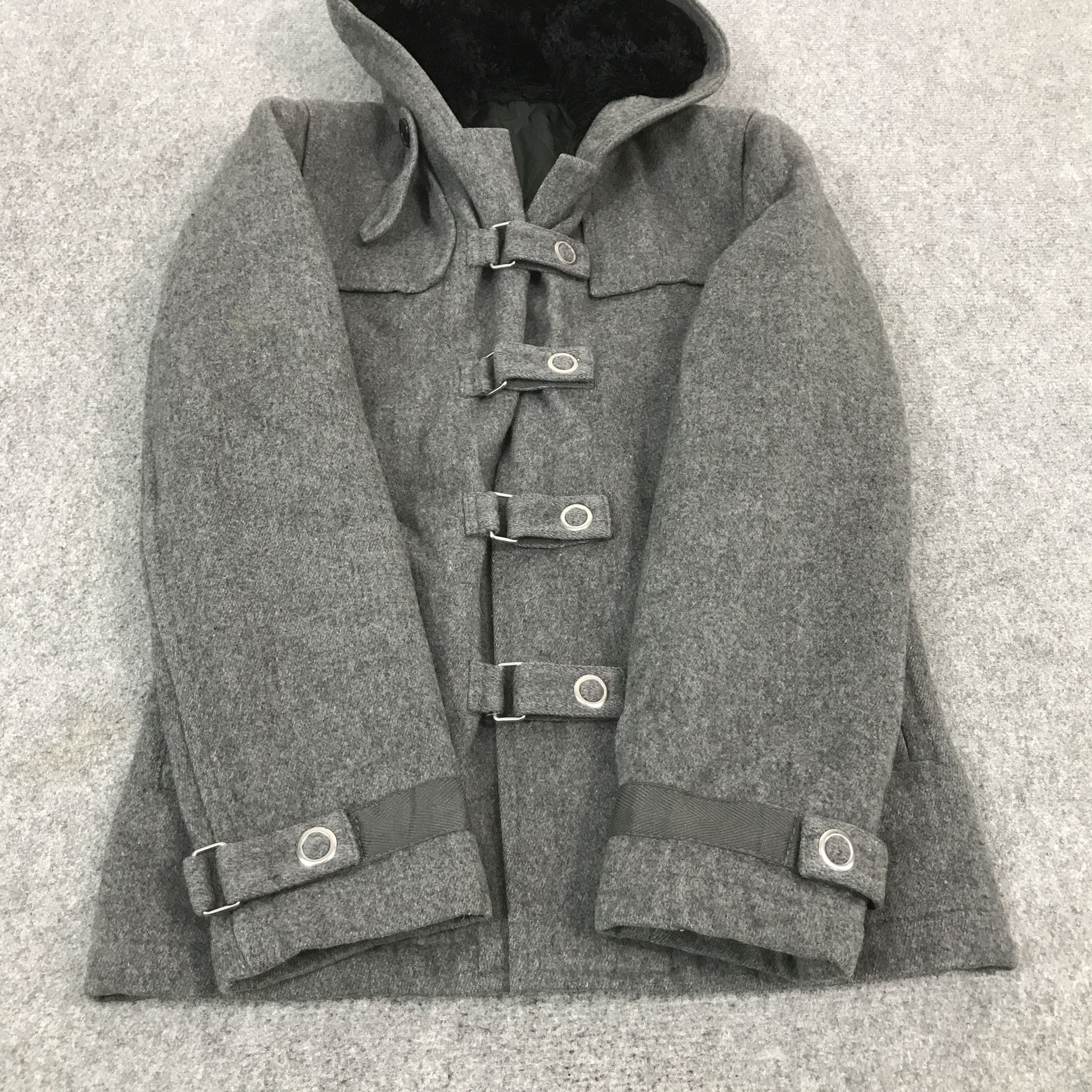 ABAHOUSE × Japanese Brand ABAHOUSE JAPAN WOOL PUNK BUTTON JACKET Size US M / EU 48-50 / 2 - 8 Thumbnail