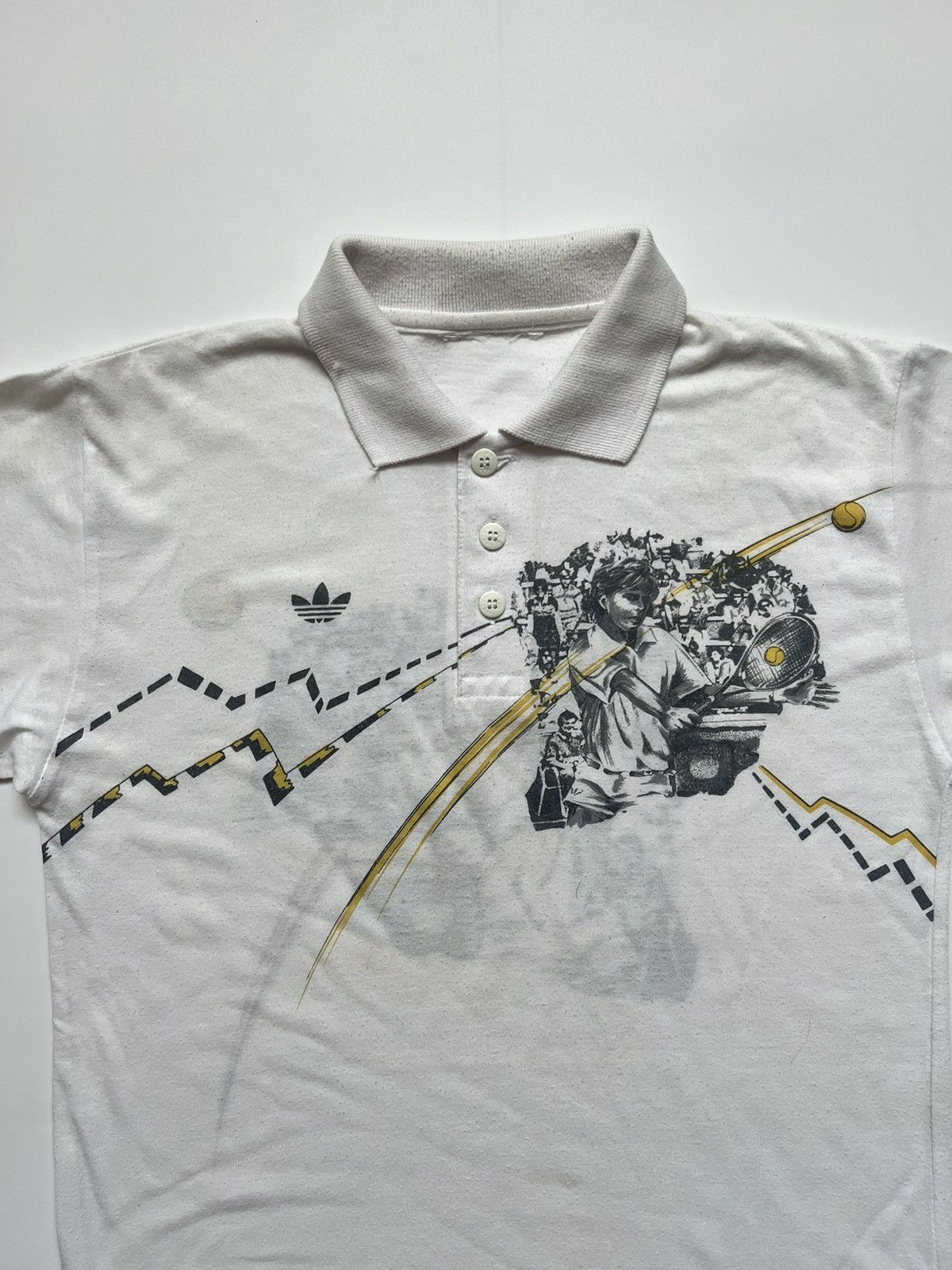 Adidas × Vintage 80's Adidas Stefan Edberg Ivan Lendl Polos Size US S / EU 44-46 / 1 - 4 Thumbnail