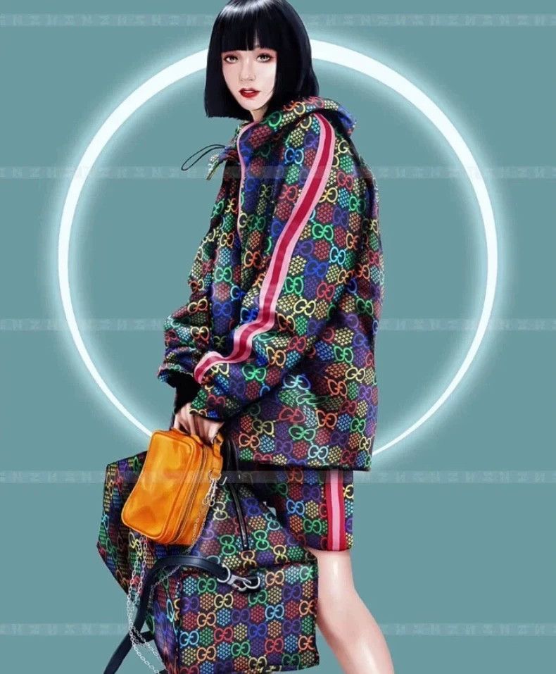 Gucci Gucci Magic Jump Candy Series Color Block Logo Print Full Size US XS / EU 42 / 0 - 7 Thumbnail