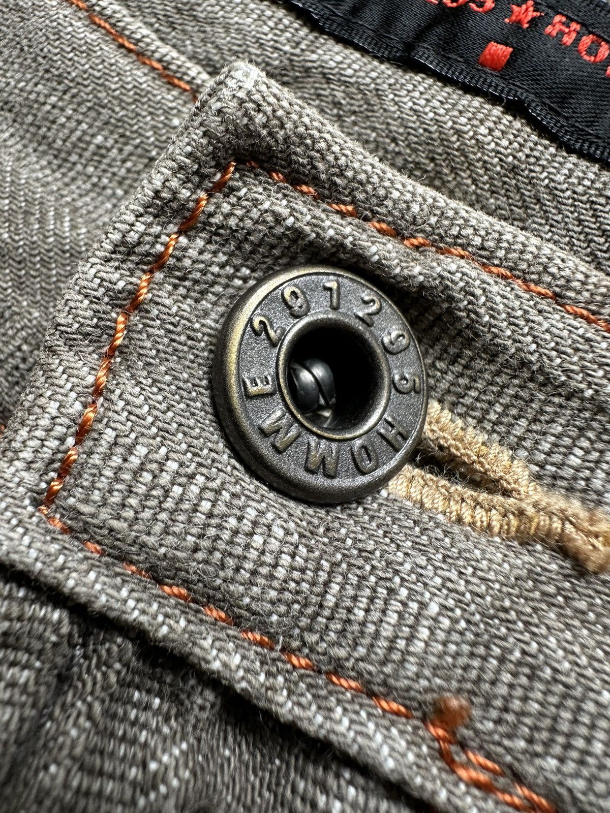 291295=Homme SS05 - 291295 Homme military fashion denim Size US 30 / EU 46 - 8 Thumbnail