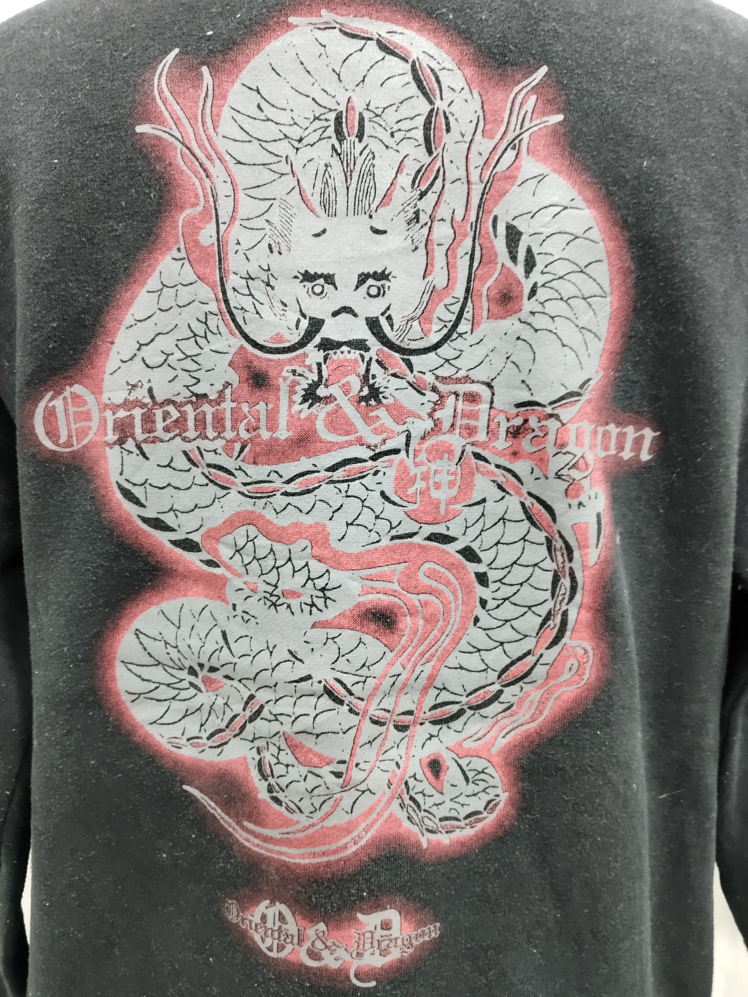 Bullet Noise × If Six Was Nine × Japanese Brand Vintage Oriental & Dragon Art Sweatshirt Size US L / EU 52-54 / 3 - 4 Thumbnail