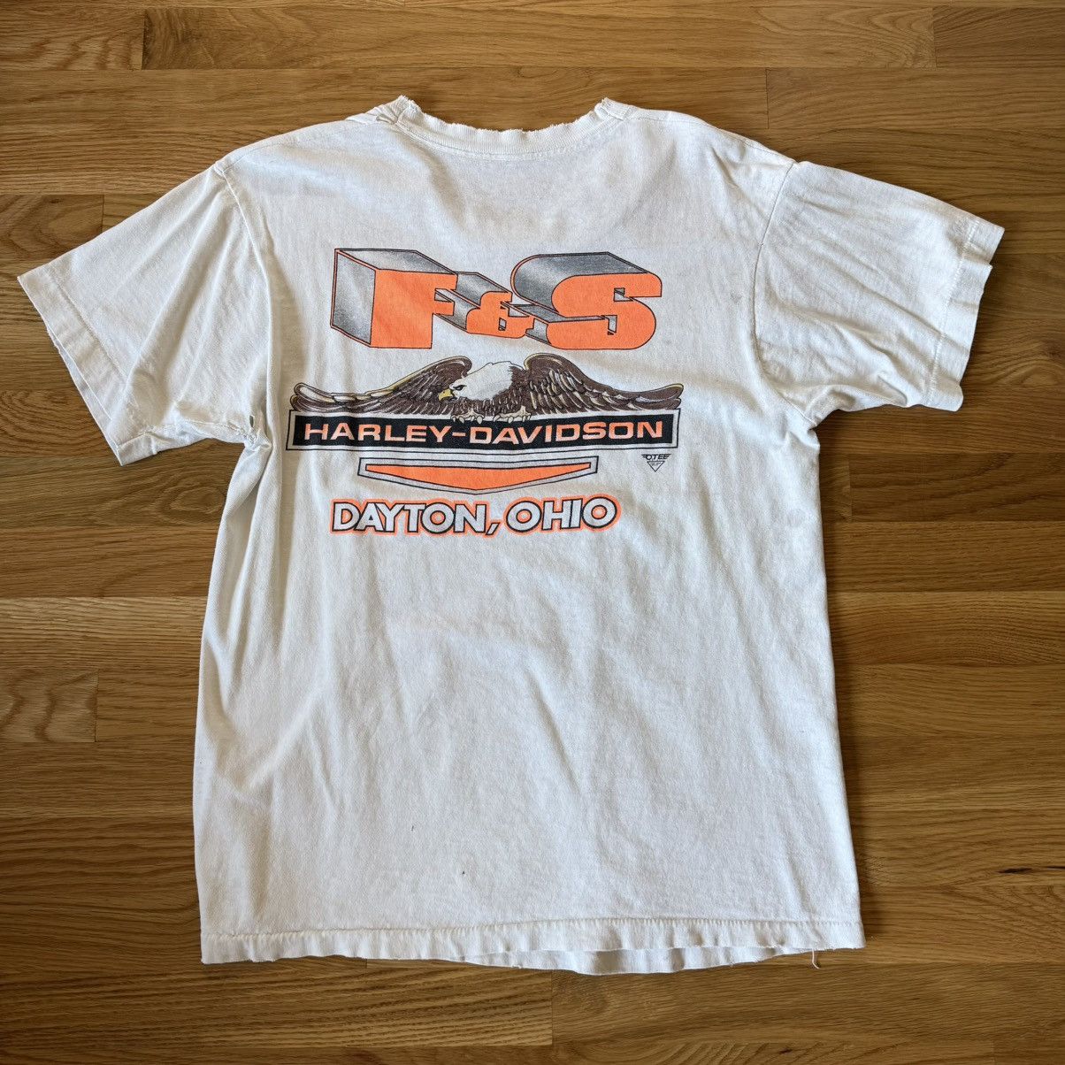 Harley Davidson Harley Davidson Moto Tee Size US M / EU 48-50 / 2 - 2 Thumbnail