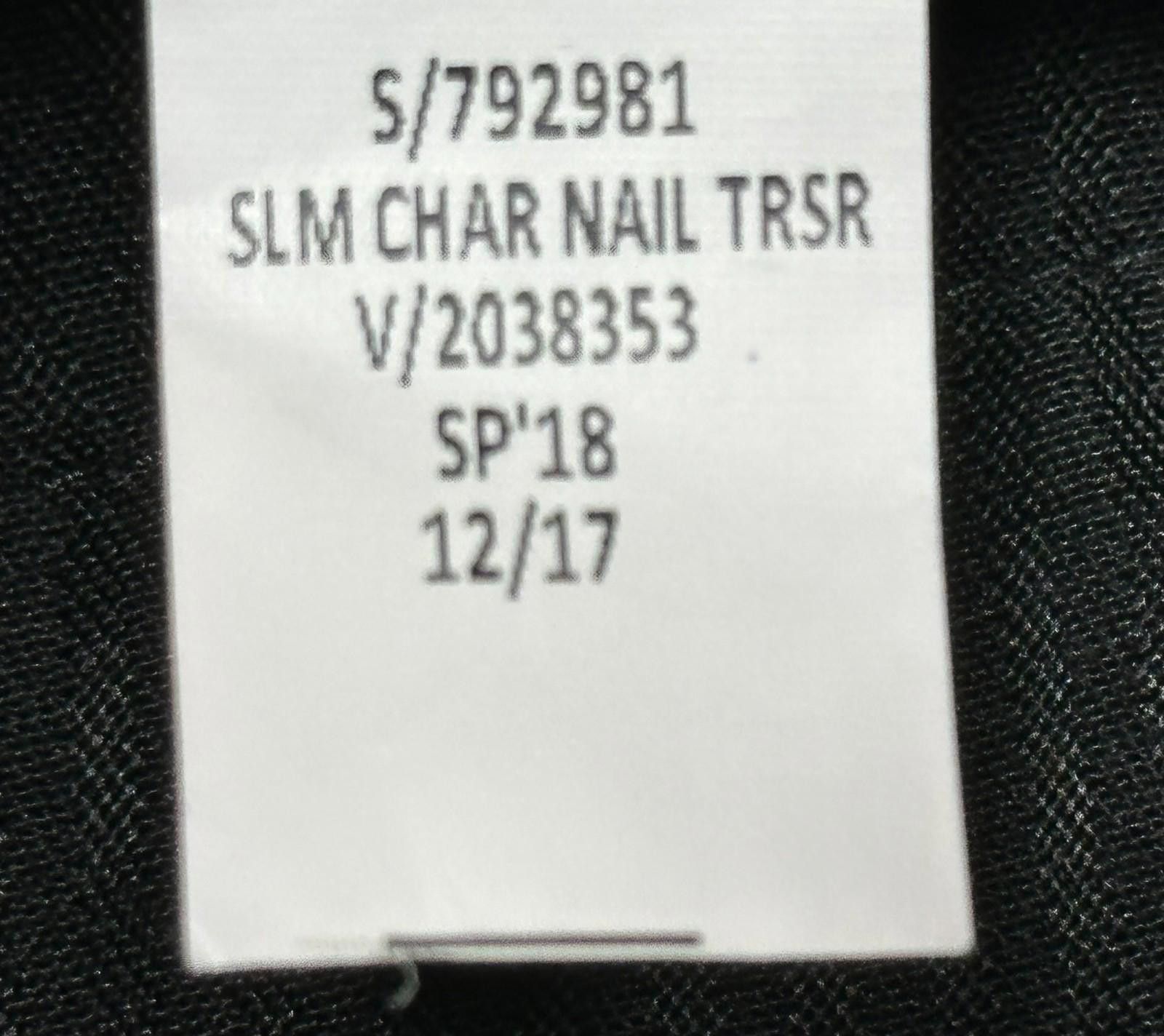 Banana Republic Banana Republic Slim Flat Straight Dress Pant Gray Men 36/34 Size US 36 / EU 52 - 8 Thumbnail