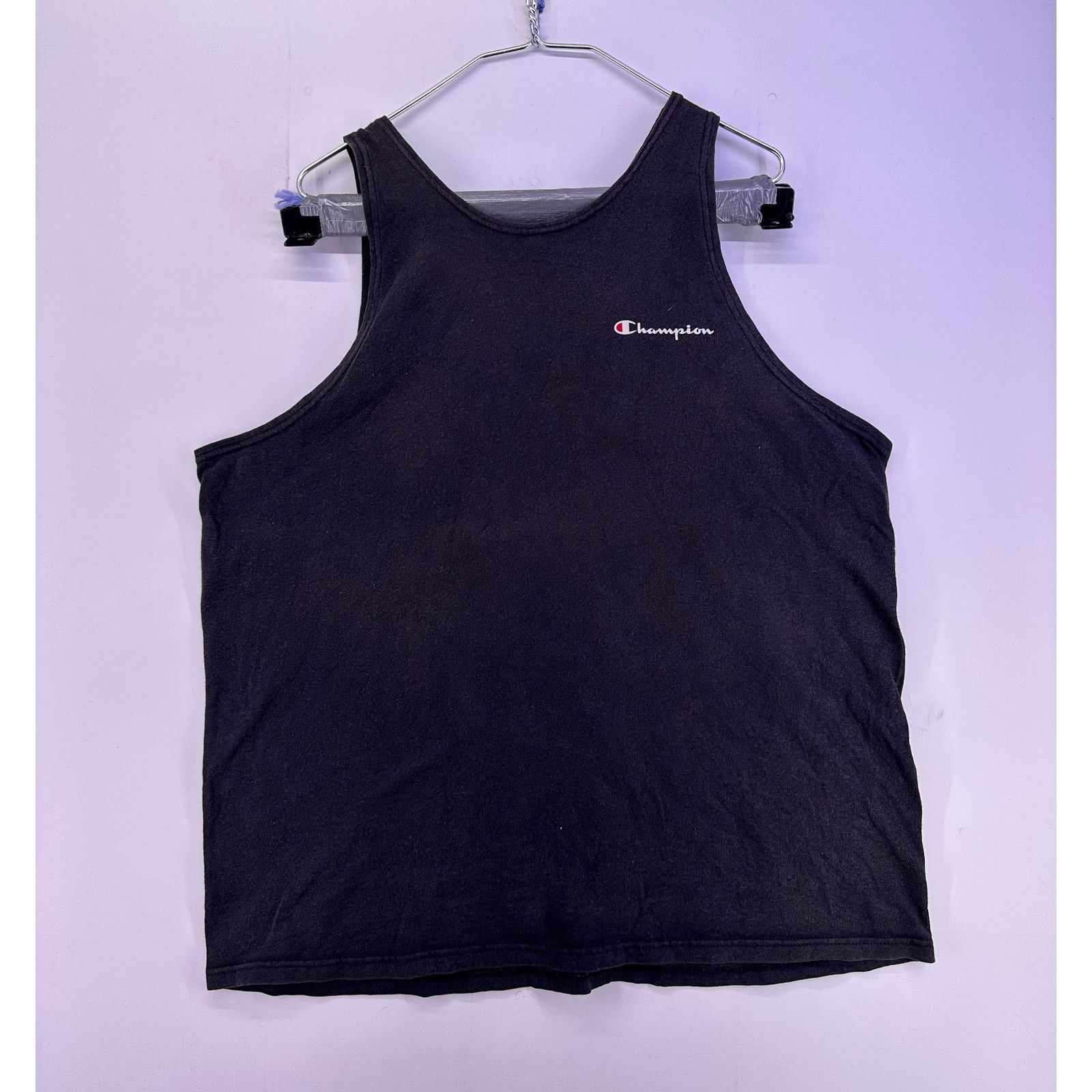 Champion Vintage Champion Black Tank Top Size XL Size US L / EU 52-54 / 3 - 1 Thumbnail