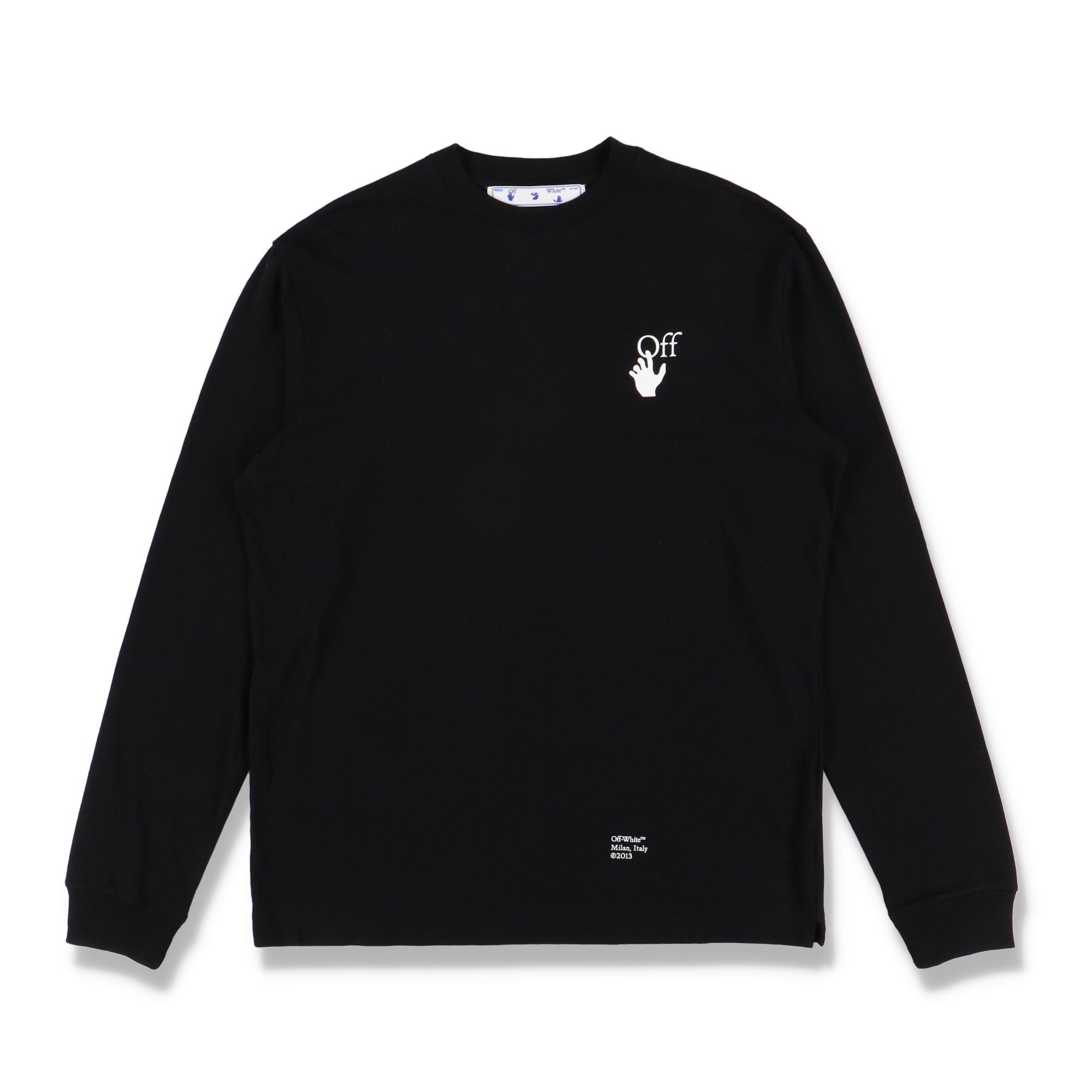 Off-White Black Caravaggio Arrows Long Sleeve Skate T-Shirt Size US M / EU 48-50 / 2 - 5 Thumbnail