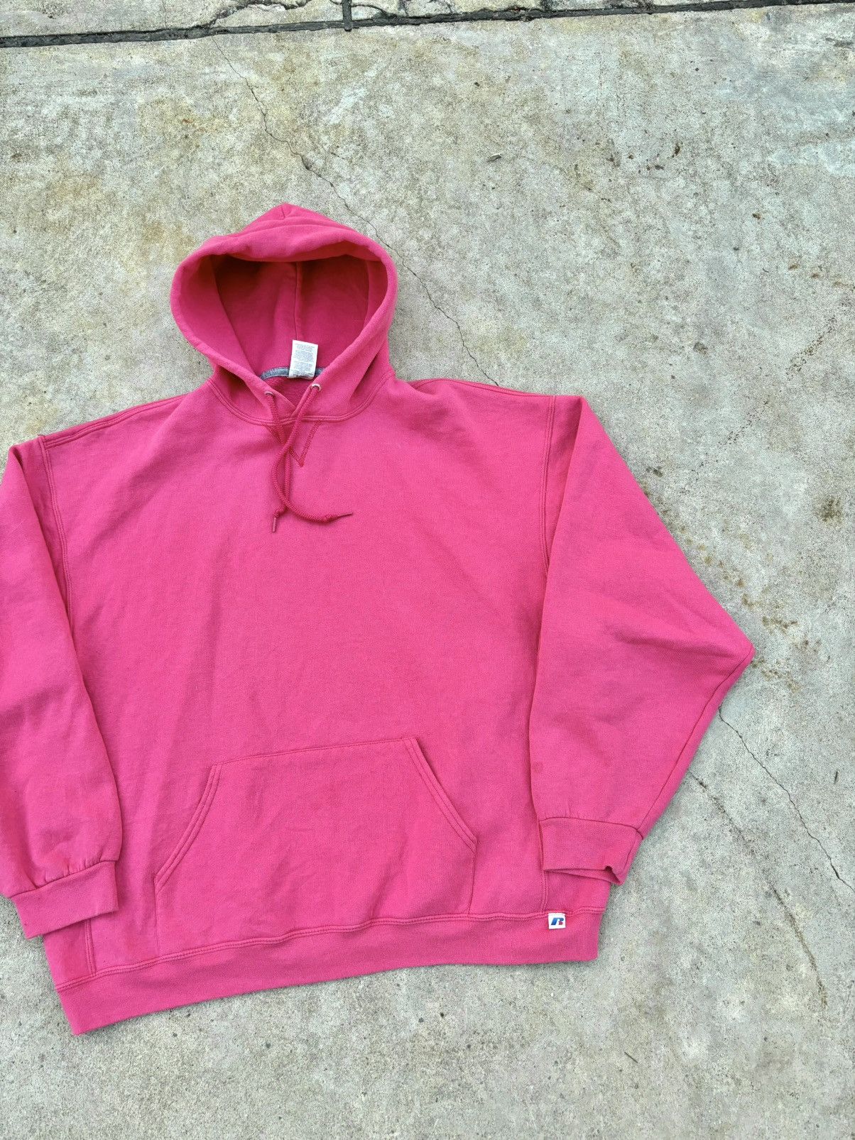 Russell Athletic 🩷 Vintage Russell Athletic Pink Hoodie Size US XXL / EU 58 / 5 - 4 Thumbnail