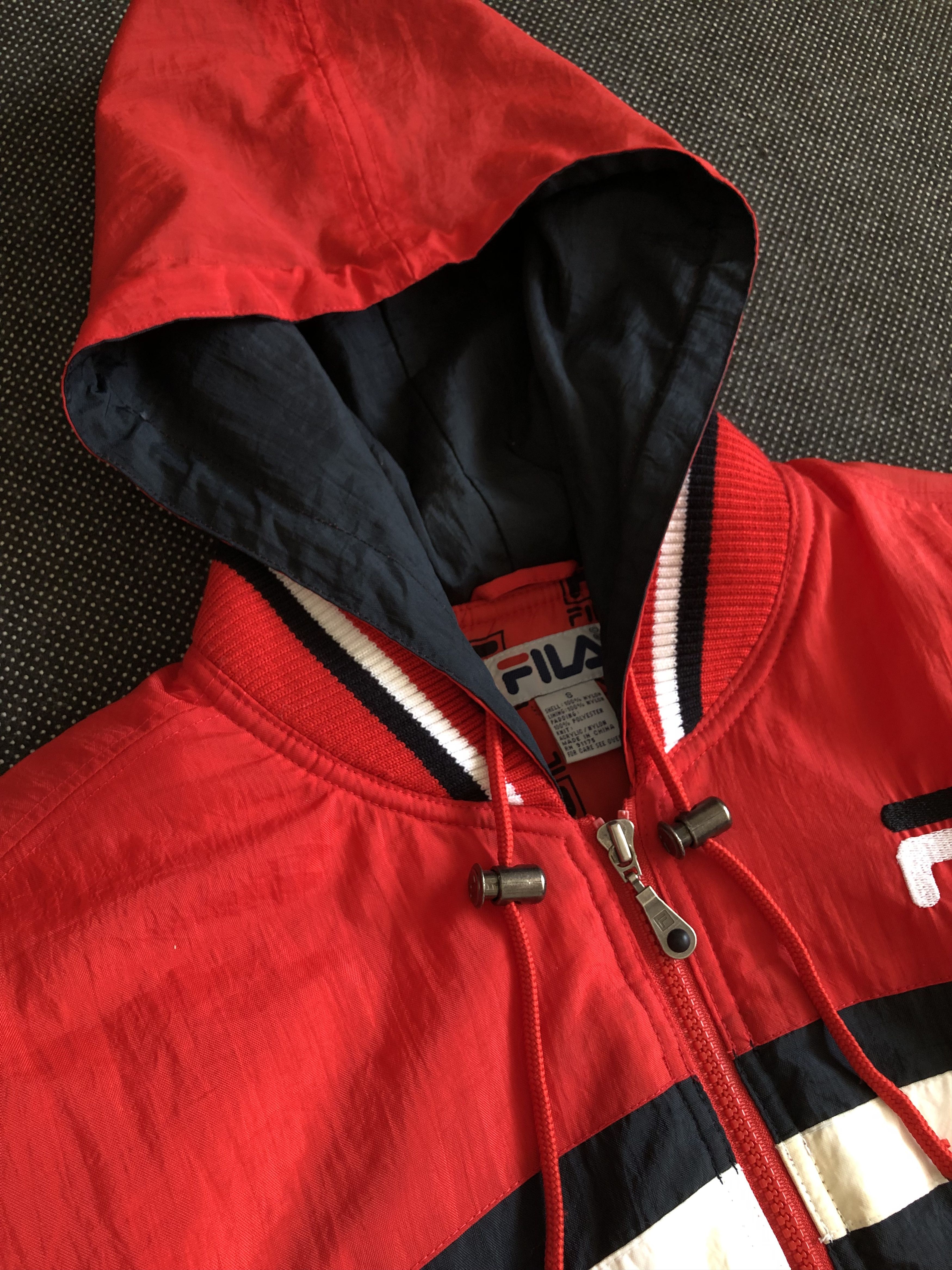 Fila × Vintage RARE🔥VINTAGE 90’S FILA PUFFER FILLED HOODED JACKET Size US M / EU 48-50 / 2 - 9 Thumbnail