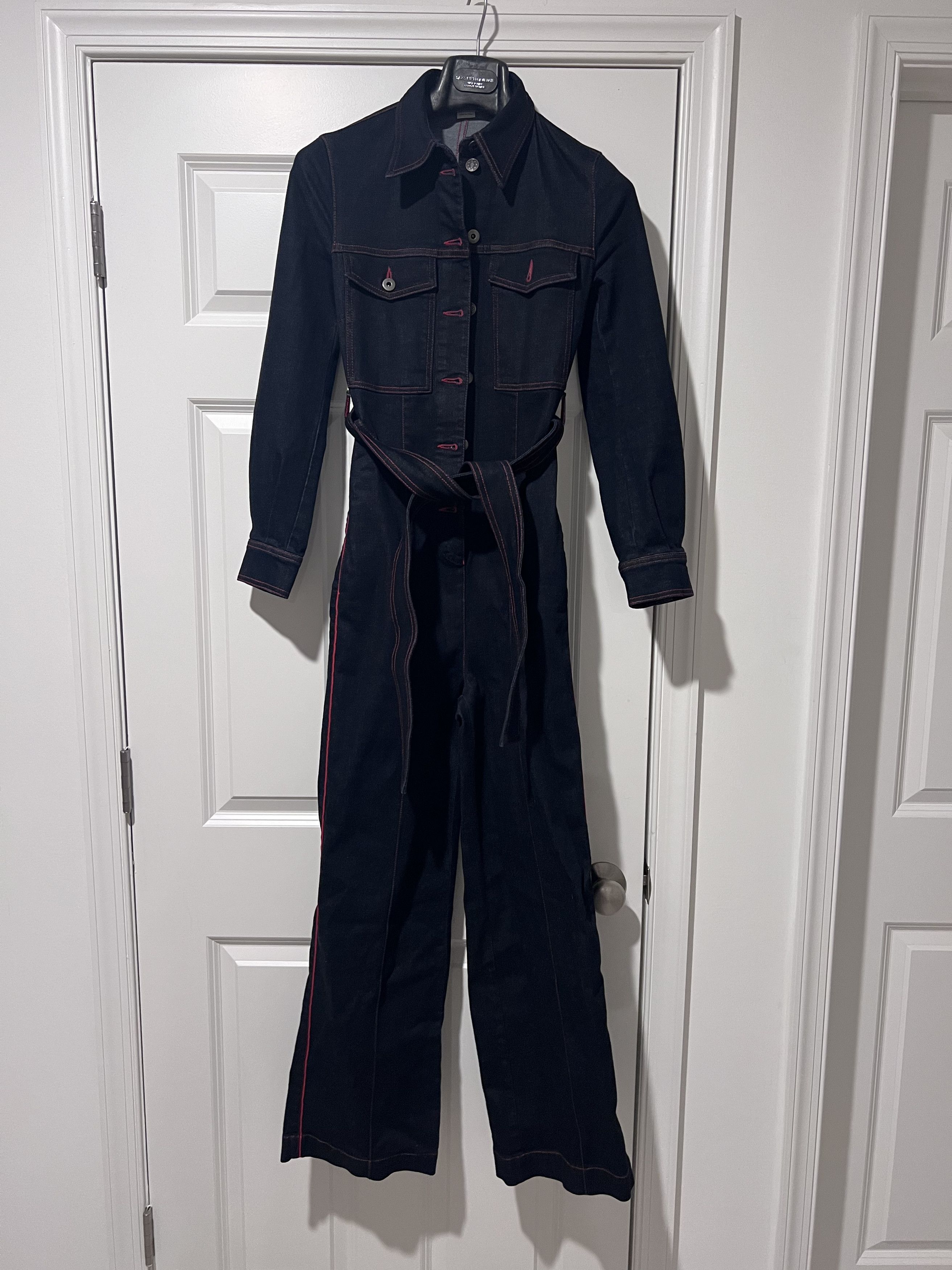 Stella McCartney Stella McCartney Denim Jumpsuit, Sz 34 Size 34" / US 12 / IT 48 - 2 Thumbnail