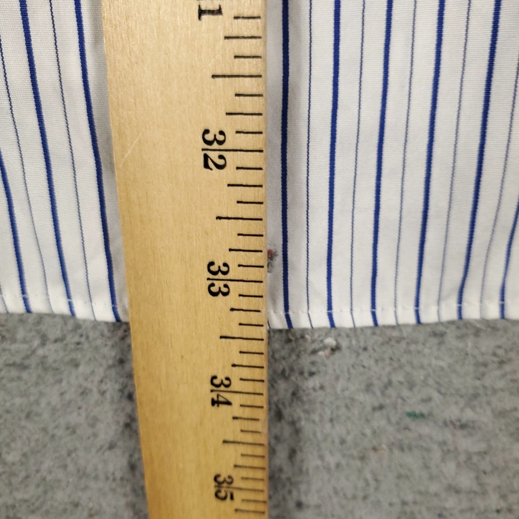 Ralph Lauren Ralph Lauren Dress Shirt Mens Size 18 Blue Striped Long Sleeve Button-Down Casual Size US XXL / EU 58 / 5 - 5 Thumbnail
