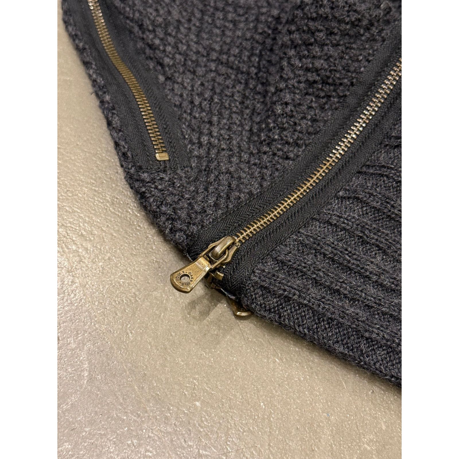 Dolce & Gabbana A/W2003 Dolce & Gabbana runway multi zipper modular knit Size L / US 10 / IT 46 - 4 Thumbnail