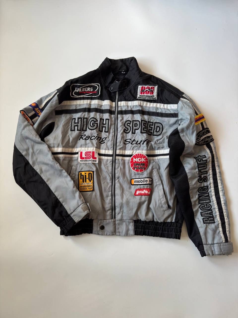 Vintage Vintage Racing Jacket High Speed Formula Moto jacket size Size US M / EU 48-50 / 2 - 1 Thumbnail