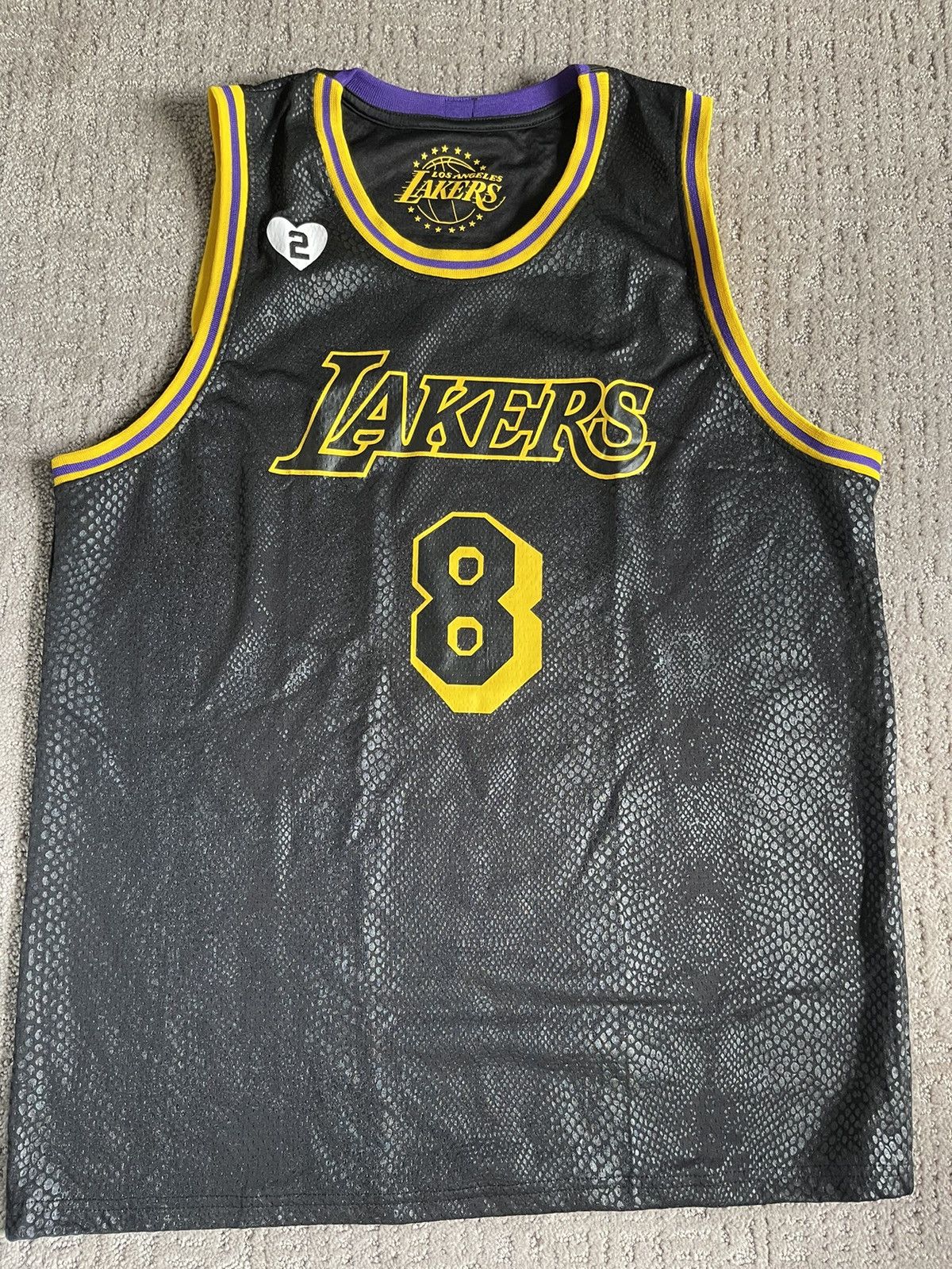 Streetwear Kobe Bryant Statue Celebration Black Mamba Jersey 2/8/24 ...