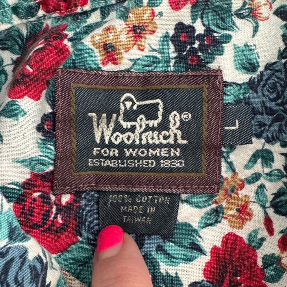 Vintage Vintage Woolrich cotton floral button down shirt size large Size L / US 10 / IT 46 - 6 Thumbnail