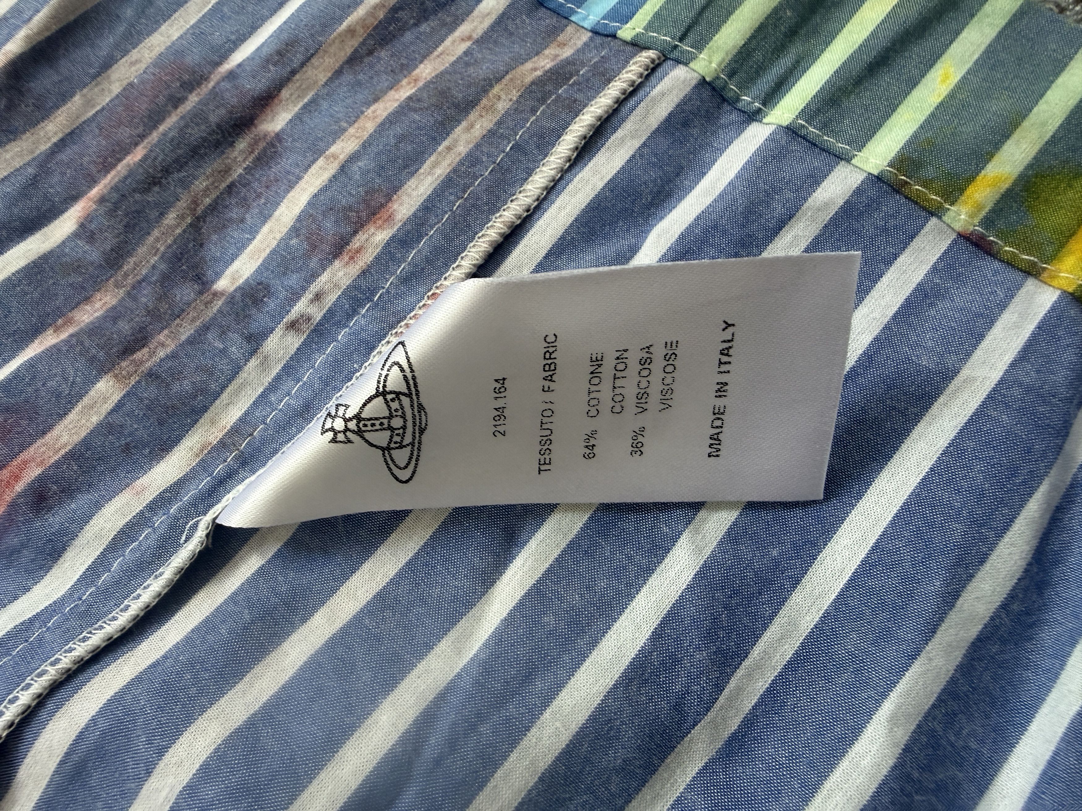Vivienne Westwood RARE Anglomania 2016 SQUARE Painter Button Up Size S / US 4 / IT 40 - 6 Thumbnail