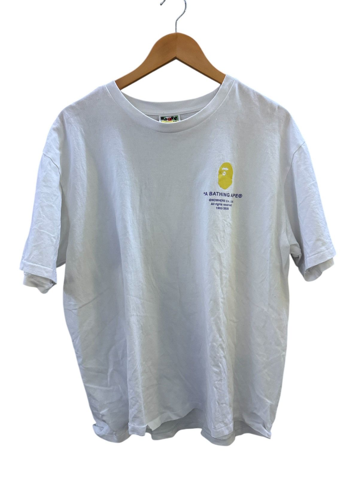 Bape BAPE NOWHERE CO TEE Size US XXL / EU 58 / 5 - 1 Thumbnail