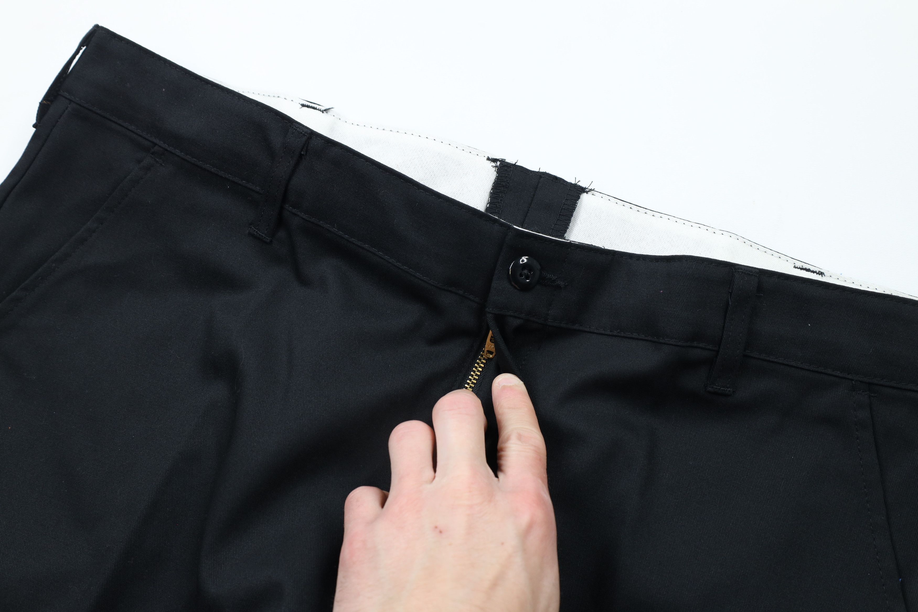 Vintage Vintage 90s Streetwear Wide Leg Cargo Work Pants Black Size US 40 / EU 56 - 5 Thumbnail