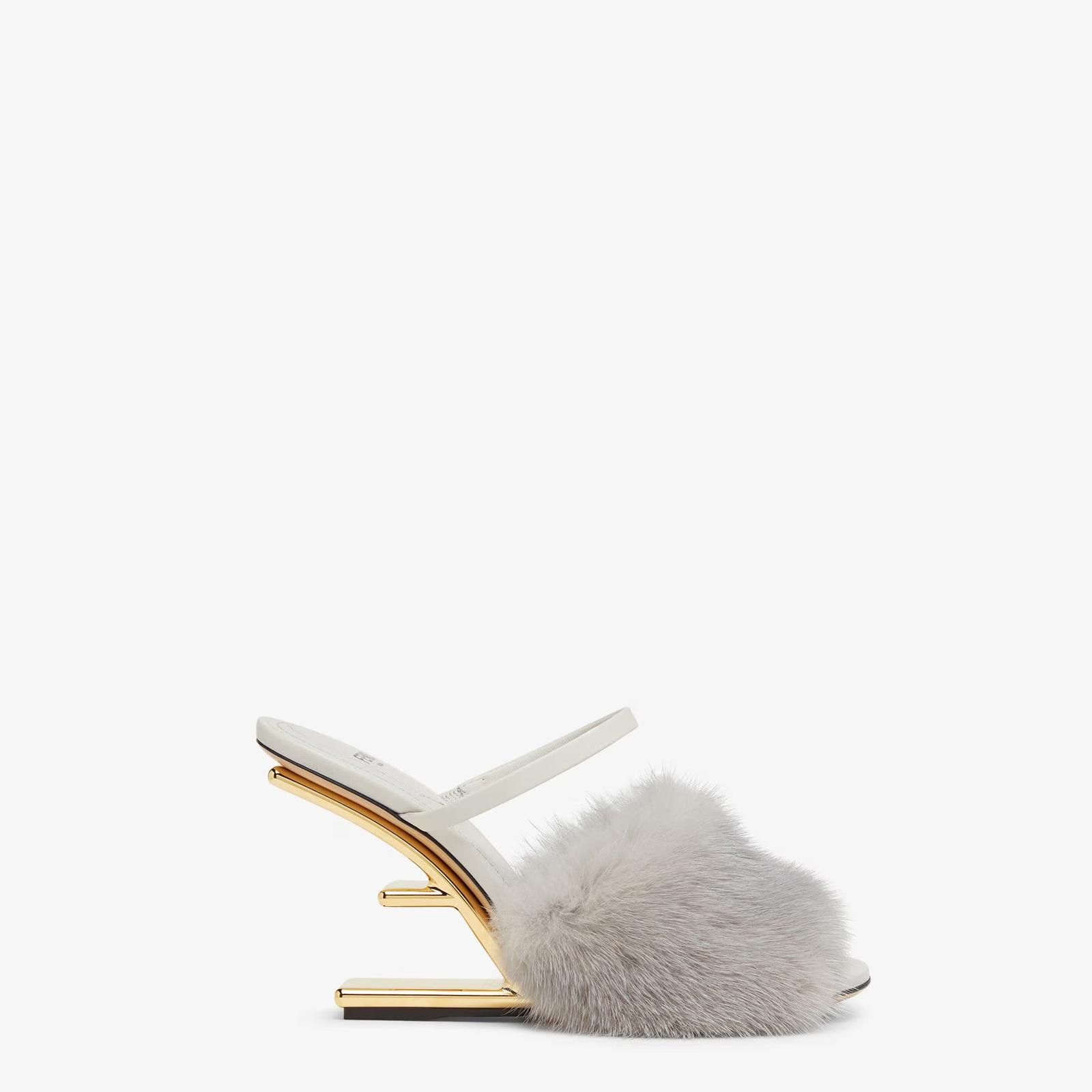 Fendi Fendi First Fur Sandals Size US 7.5 / IT 37.5 - 1 Thumbnail