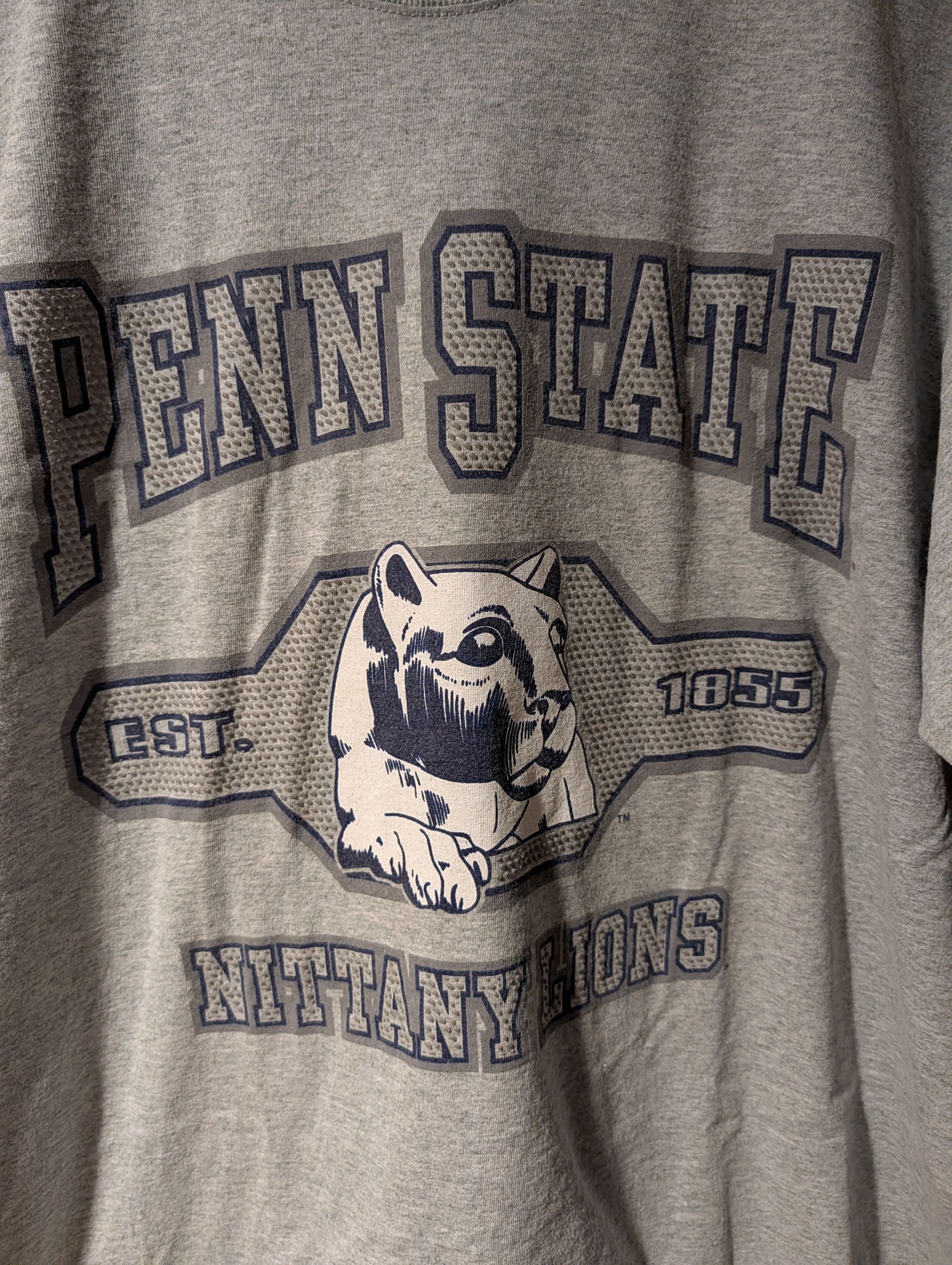 NCAA Vintage Y2K Penn State Nittany Lion College Football T-Shirt Size US XL / EU 56 / 4 - 2 Thumbnail