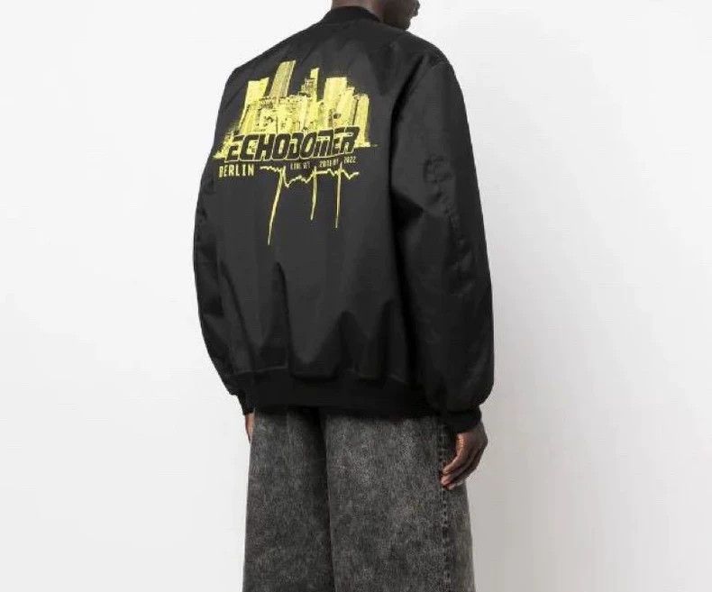 Raf Simons Raf Simons 22ss Echodomer printed bomber Size US XL / EU 56 / 4 - 1 Thumbnail