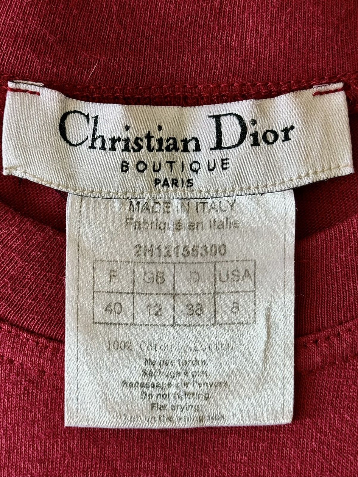 Dior Dior - John Galliano - FW2002 - Tank Top Size S / US 4 / IT 40 - 15 Thumbnail