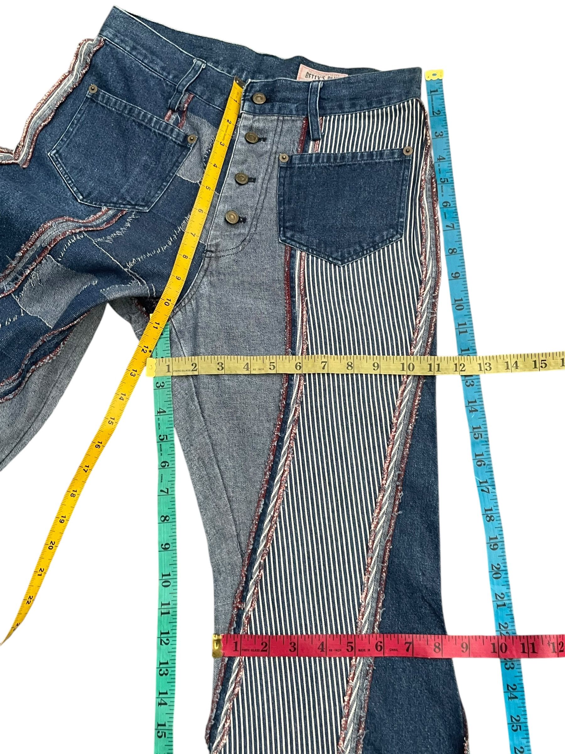 Japanese Brand Vintage Flare Betty Blue Shinji Abe Custom Denim Size 29" - 12 Thumbnail